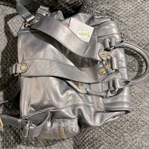NEW gray BADGLEY MISCHKA BACKPACK